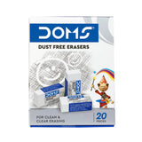 DOMS, Erasers - NON DUST | Set of 20.