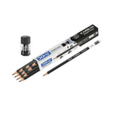 DOMS, Pencil - Karbon Eraser Tipped | HB2 | Set of 10.