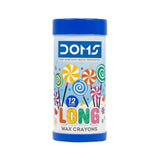 DOMS, Wax Crayons - LONG | Set of 12.