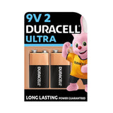 DURACELL, Alkaline Battery - Ultra 9V 2 | Set of 2.