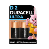 DURACELL, Alkaline Battery - Ultra D2 | Set of 2.