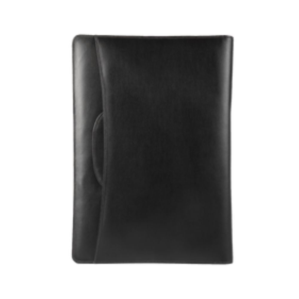 ELAN, Zip Around Folder With Handle | BLACK | A4.