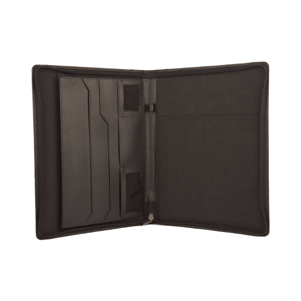 ELAN, Zipper Around Closure Folder | BLACK | A4.