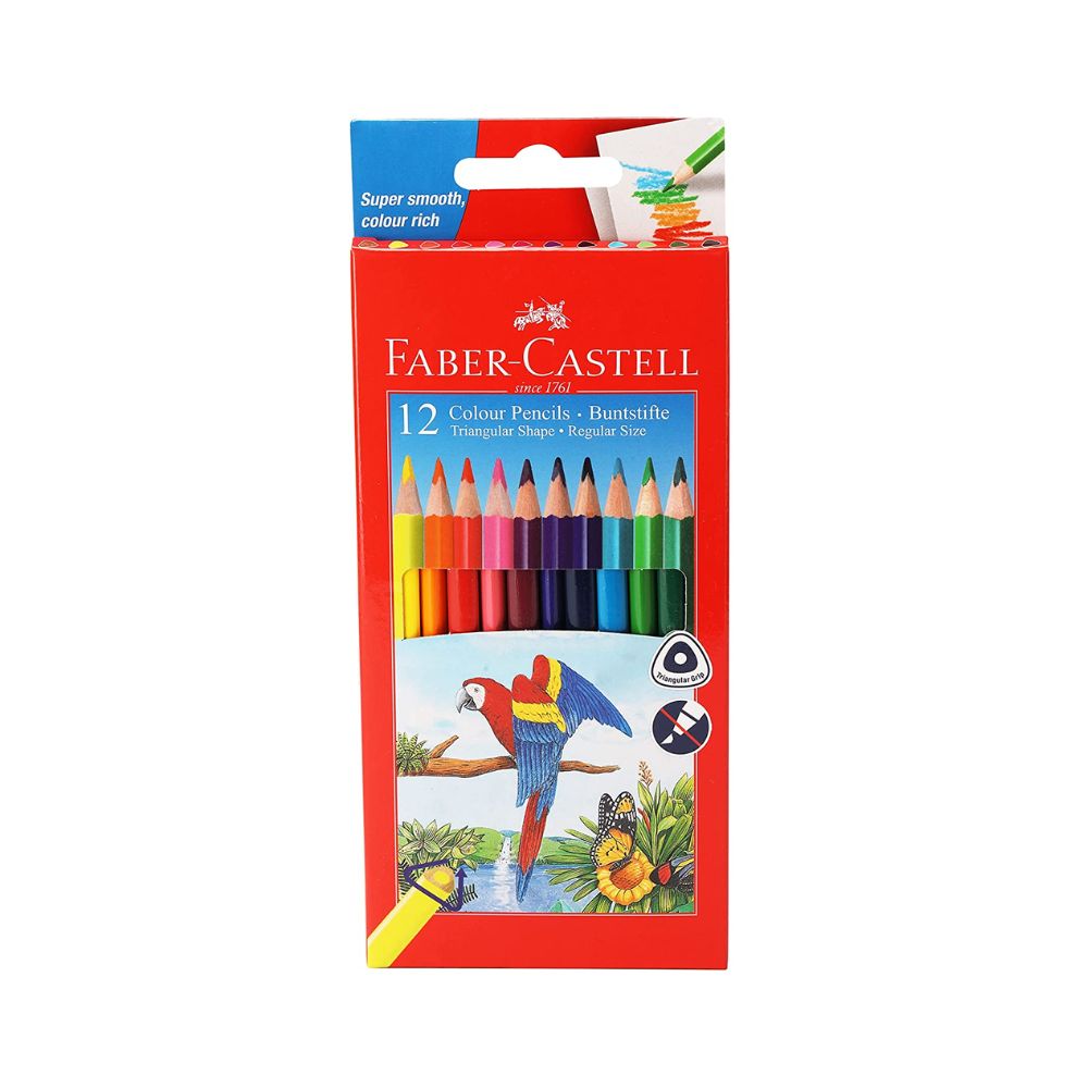 FABER CASTELL, Colour Pencils | Set of 12.