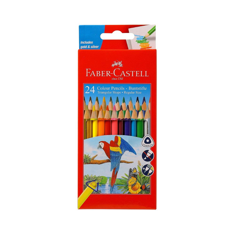 FABER CASTELL, Colour Pencil | Set of 24.