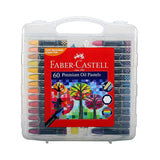 FABER CASTELL, Oil Pastels - PREMIUM HEXAGONAL | Set of 60.