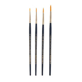 FABER CASTELL, Paint Brush - SYNTHETIC ROUND | Set of 4.