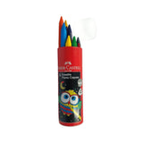 FABER CASTELL, Plastic Crayons - ERASABLE | Set of 14.