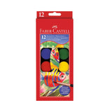 FABER CASTELL, Watercolour Cakes | Set of 12.
