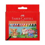 FABER CASTELL, Wax Crayons - JUMBO | Set of 24.