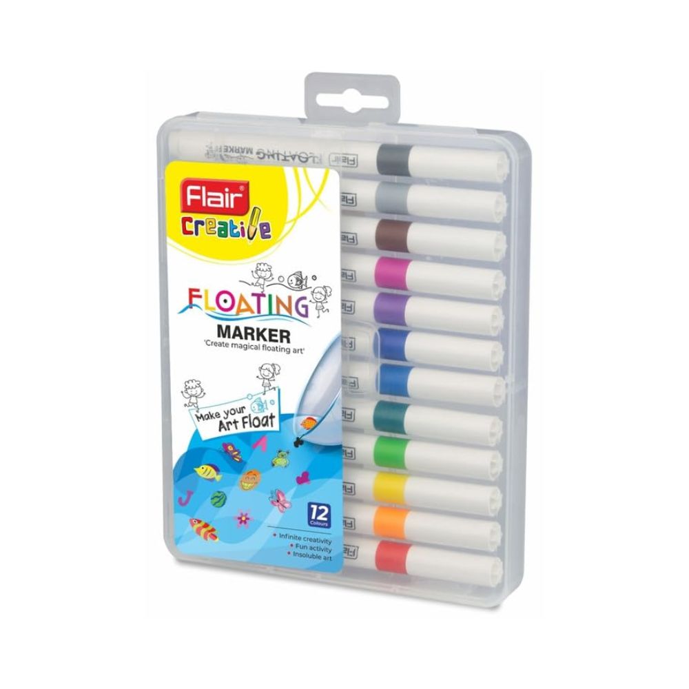 FLAIR, Paint Marker - CREATIVE | Floating | Set of 12.