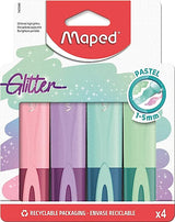 MAPED, Highlighter - GLITTER PASTEL | ~ 1-5 mm.