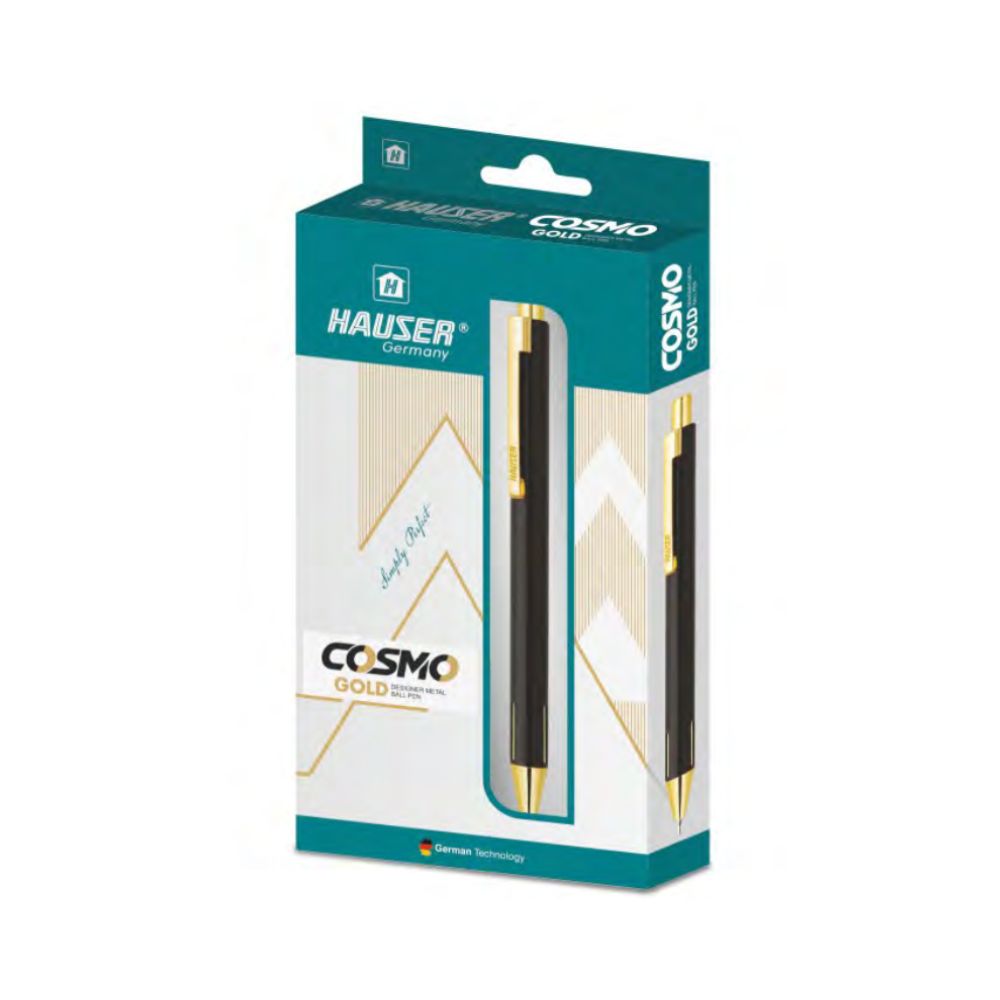 HAUSER, Ballpoint Pen - COSMO | Gold Trim.