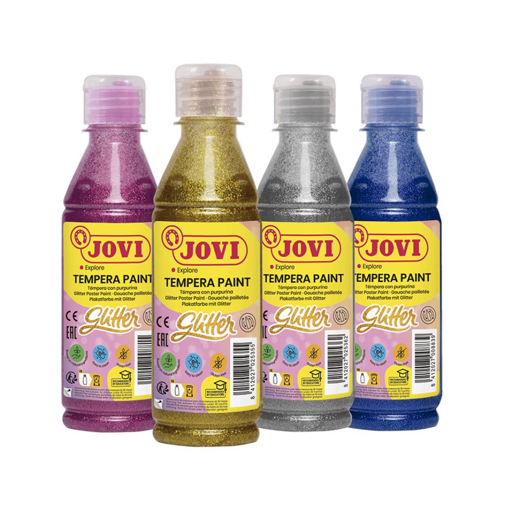 JOVI, Tempera Paint - GLITTER | 250 ml.