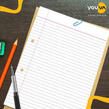 YOUVA, Journal Papers - Both Side Ruled | 100 Sheets.