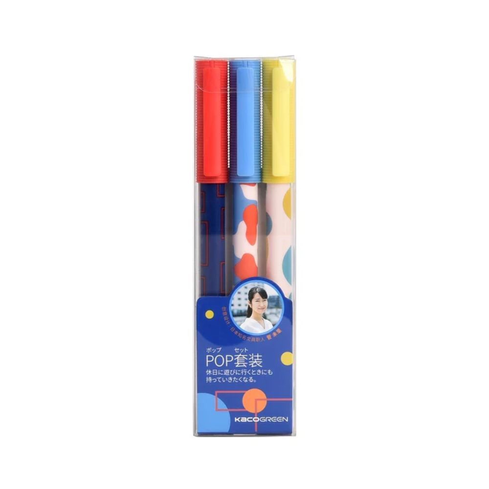 KACO, Gel Pen - Jumbo POP | Set of 3.