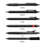 KACO, Gel Pen - Right Choice Set II | BLACK | Set of 6.