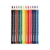 KEYROAD, Colour Pencil - Jumbo | Set of 12.