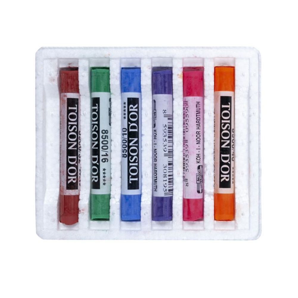 KOH-I-NOOR, Soft Pastel - TOISON D'OR | Set of 6.