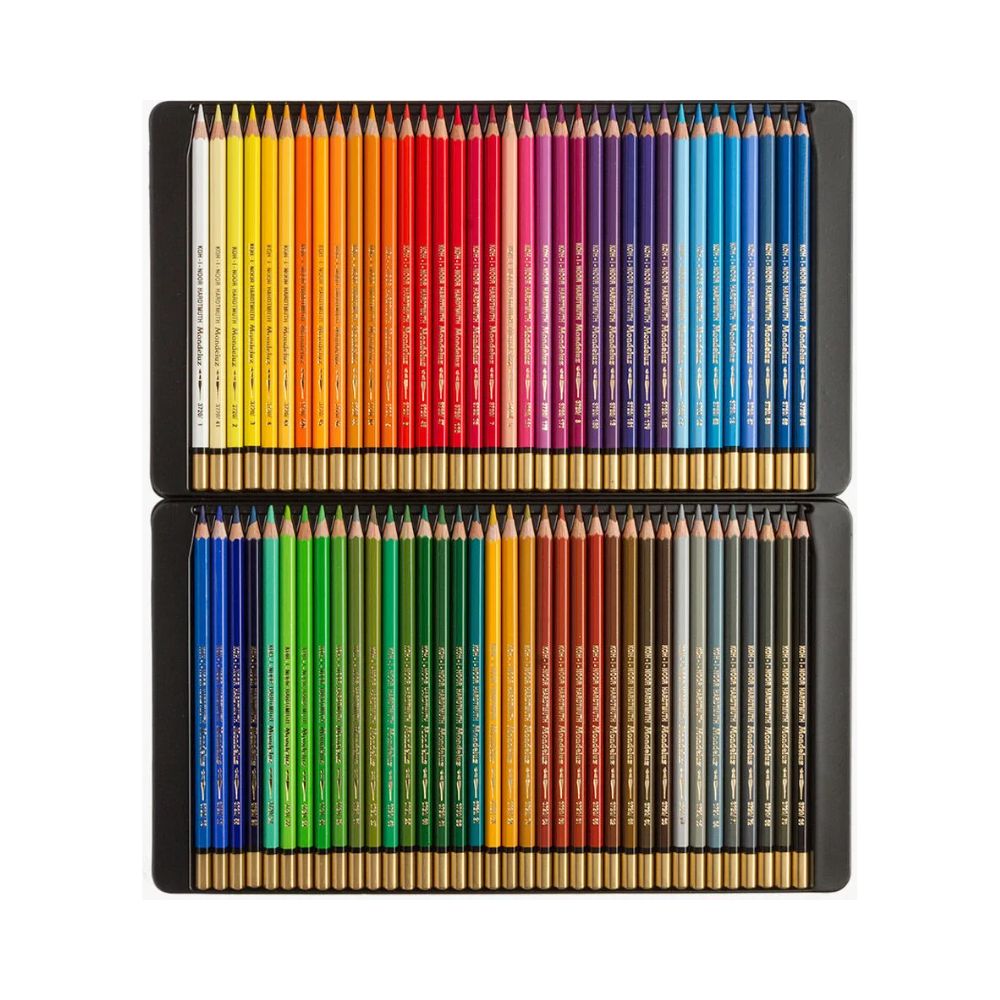 KOH-I-NOOR, Watercolour Pencil - MONDELUZ | Set of 72.