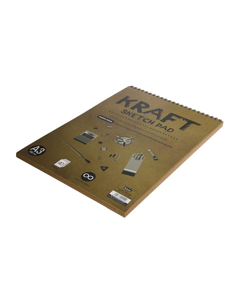 SCHOLAR, Sketch Pad - Kraft | 40 Sheets | 180 gsm.