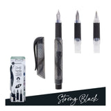 MANUSCRIPT, Fountain Pen - BLACK | Set of 3.