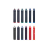 MANUSCRIPT, Ink Cartridge - Creative | 9 Assorted Colours | Pack of 12.