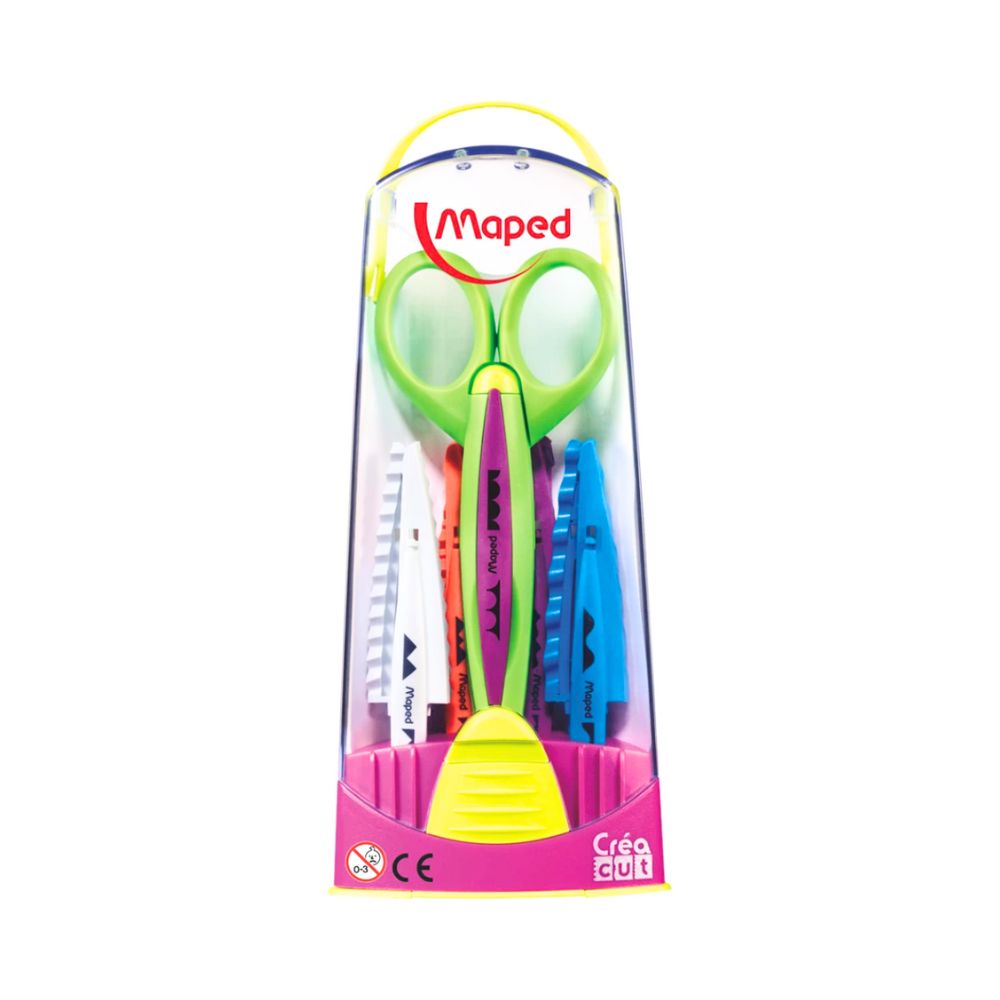 MAPED, Scissor - CREA CUT | Set of 5.