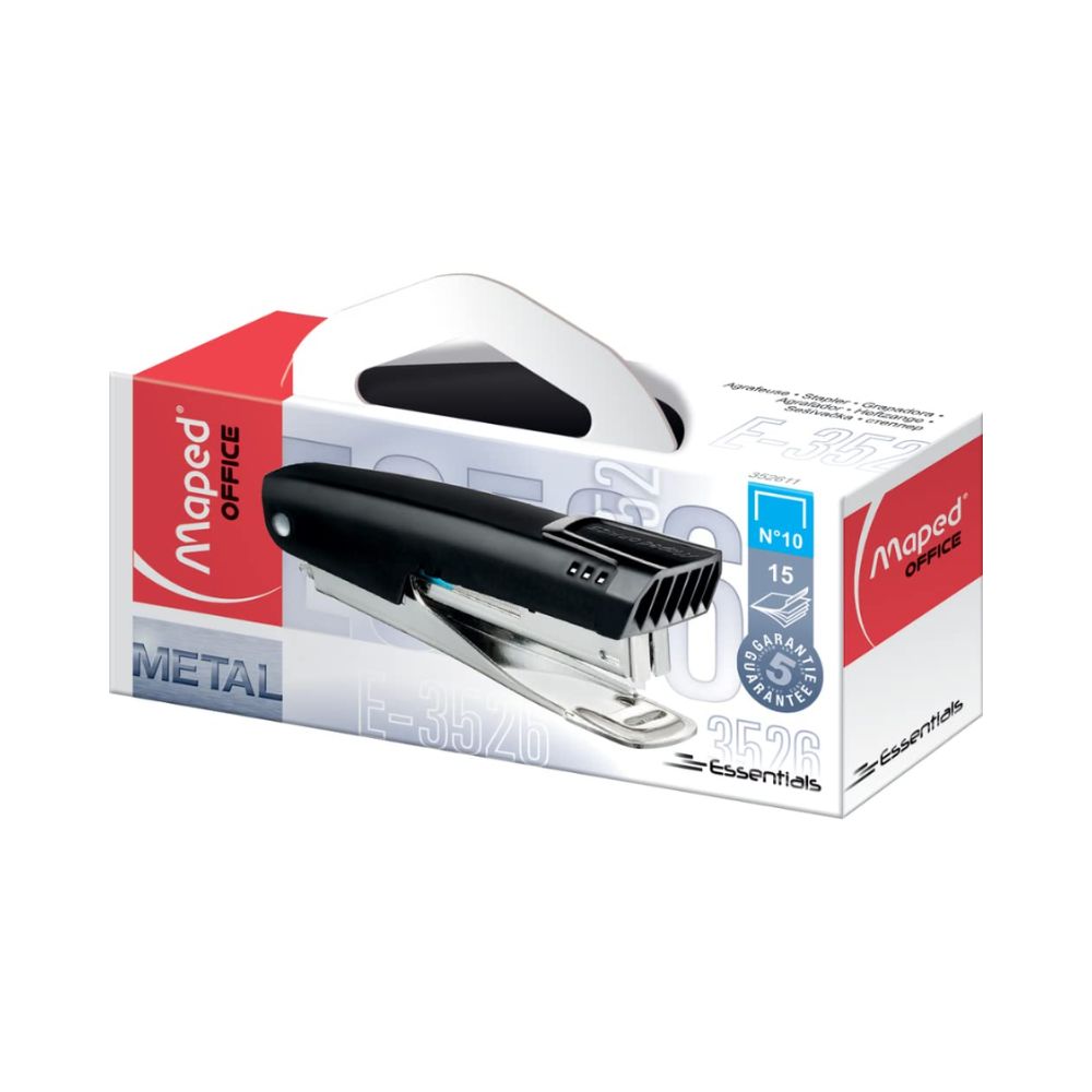 MAPED, Stapler - ESSENTIAL METAL | BLACK.