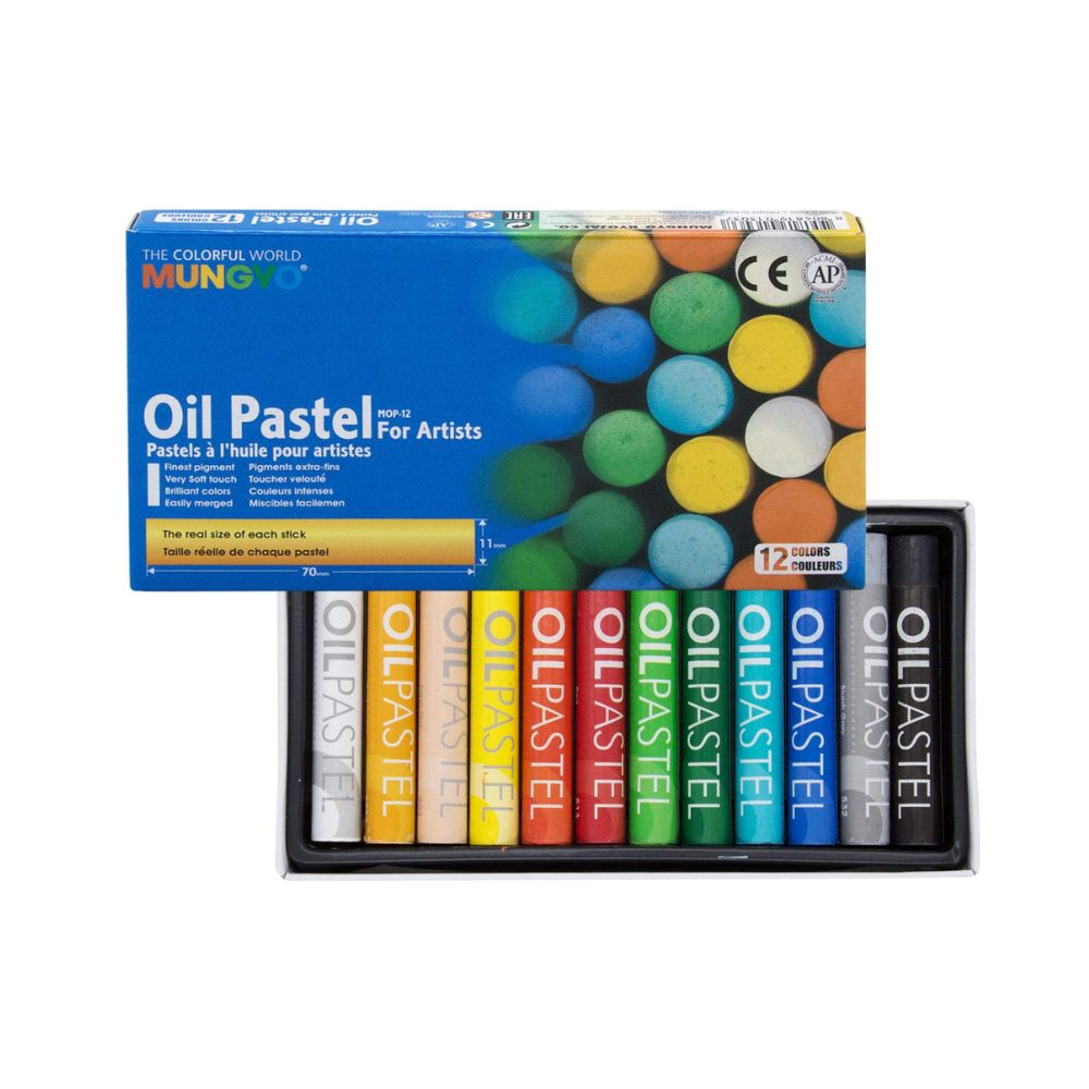 MUNGYO, Oil Pastel - ARTISTS | Set of 12.