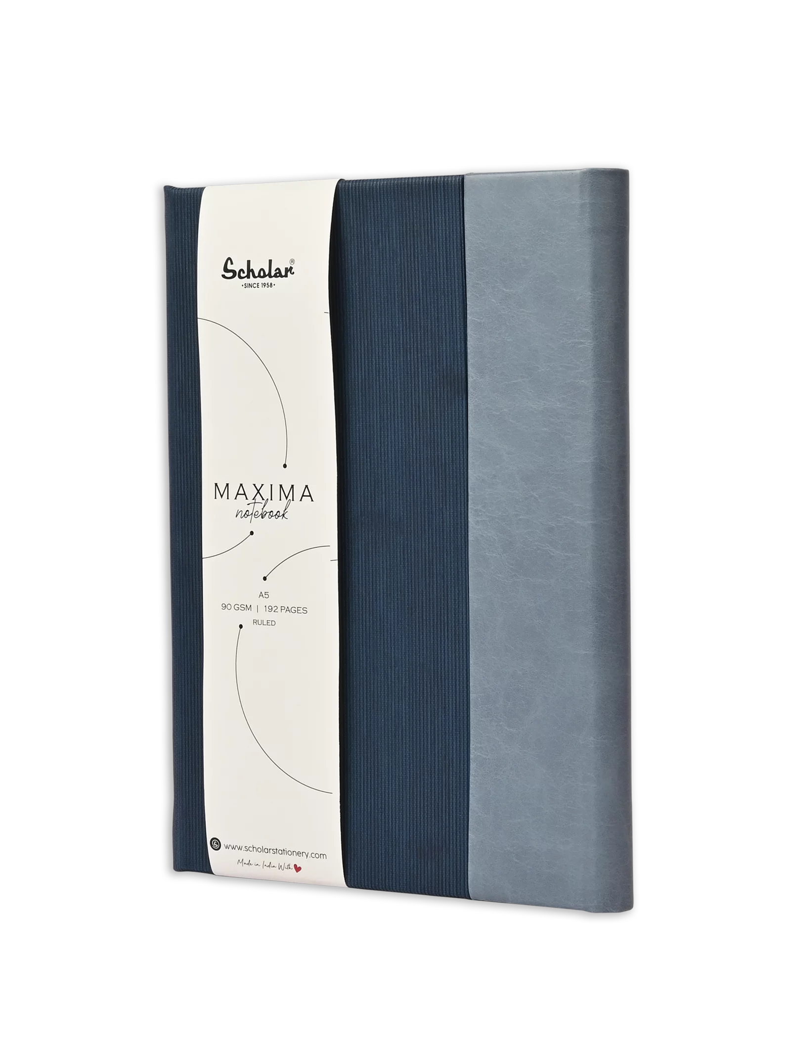 SCHOLAR, Notebook - Maxima | A5 | 192 Pages | 90 gsm.
