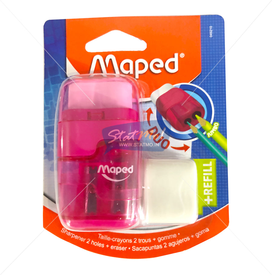 MAPED, Sharpener + Eraser - DUO CONNECT.