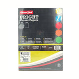 PAPERCLUB, Colour Paper - BRIGHT | A4 | 20 Sheet | 160 gsm | Set of 5.