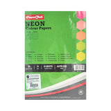 PAPERCLUB, Colour Paper - NEON | A4 | Colours 5 | 20 Sheet | 75 gsm.
