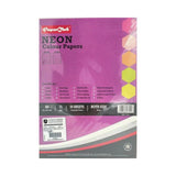 PAPERCLUB, Colour Paper - NEON | A4 | Colours 5 | 50 Sheet | 75 gsm.