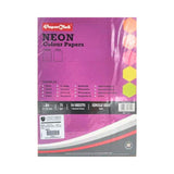 PAPERCLUB, Colour Paper - NEON | A4 | Colours 5 | 50 Sheet | 75 gsm.