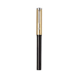PARKER, Ballpoint Pen - BETA Premium | Gold Finish Cap | Chrome Trim | Fine.