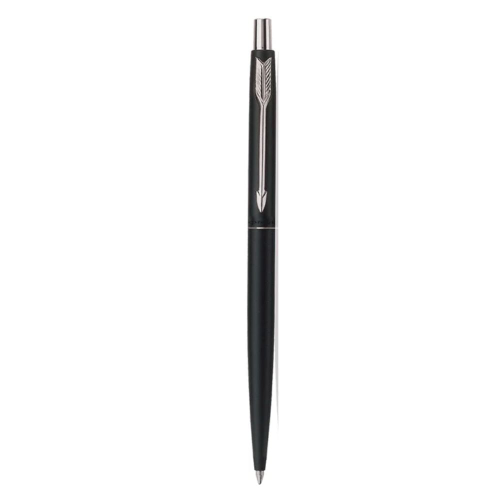 PARKER, Ballpoint Pen - CLASSIC MATTE BLACK | Chrome Trim.