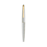 PARKER, Ballpoint Pen - GALAXY Stainless Steel | Gold Trim | Fine.