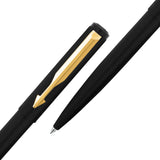 PARKER, Ballpoint Pen - VECTOR | Matte Black | Gold Trim | Fine.