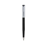 PARKER, Fountain Pen - BETA Premium | Silver Finish Cap | Chrome Trim | Fine.