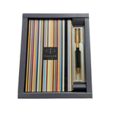 PARKER, Gift Set - FOLIO | Black Gold Ballpoint Pen + Notebook.