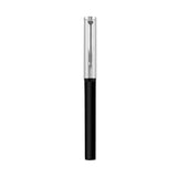PARKER, Rollerball Pen - BETA Premium | Silver Finish Cap | Chrome Trim | Fine.