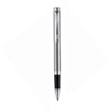 PARKER, Rollerball Pen - FOLIO Stainless Steel | Chrome Trim | Fine.