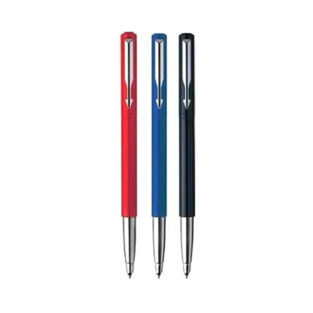 PARKER, Rollerball Pen - VECTOR Standard | Chrome Trim | Fine.