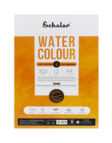 SCHOLAR, Watercolour Pad | 12 Sheets | 300 gsm (PHP).