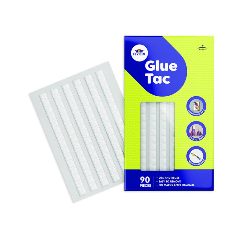 PIDILITE, Glue Tac - Fevicol | 90 Pcs | 50 g.