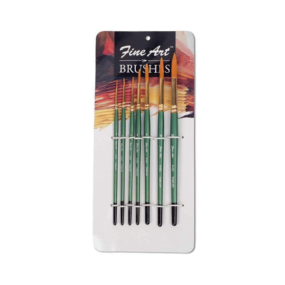 PIDILITE, Paint Brush - ROUND | Set of 7.