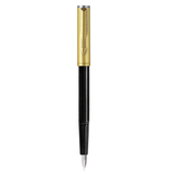PARKER, Fountain Pen - BETA Premium | Gold Finish Cap | Gold Trim | Fine.