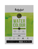 SCHOLAR, Watercolour Sheets - Professional | 20 Sheets | 300 gsm.